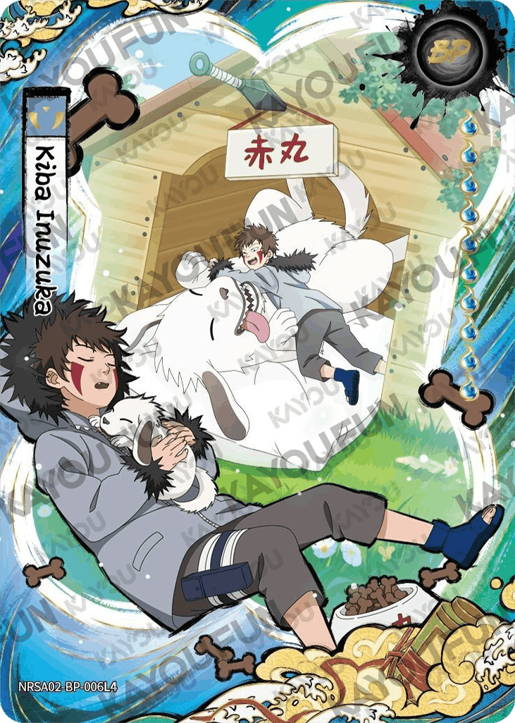 Kartu Kayou Naruto - Kiba Inuzuka (BP)