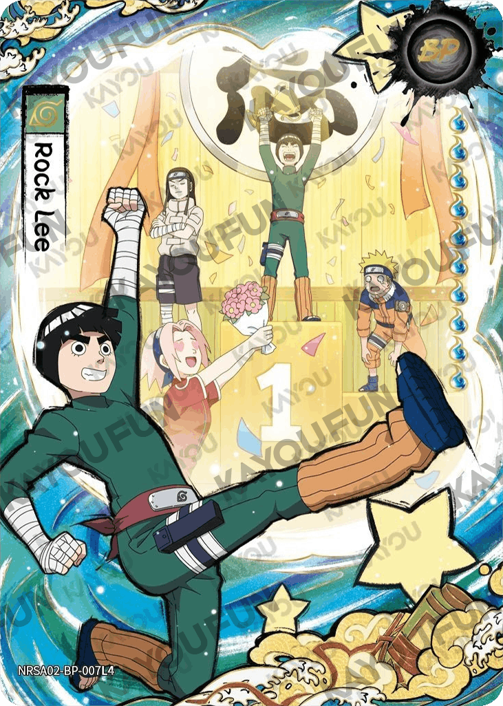 Kartu Kayou Naruto - Rock Lee (BP)