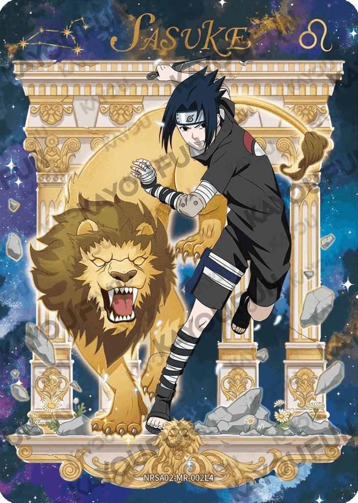 Kartu Kayou Naruto - Sasuke Uchiha (MR)