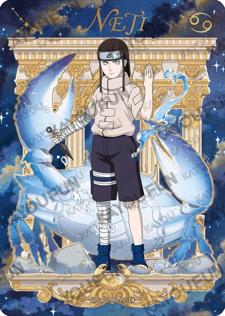 Kartu Kayou Naruto - Neji Hyuga (MR)