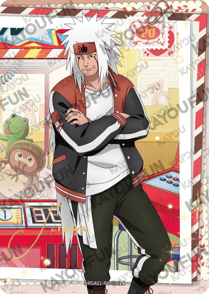 Kartu Kayou Naruto - Jiraiya (PU)