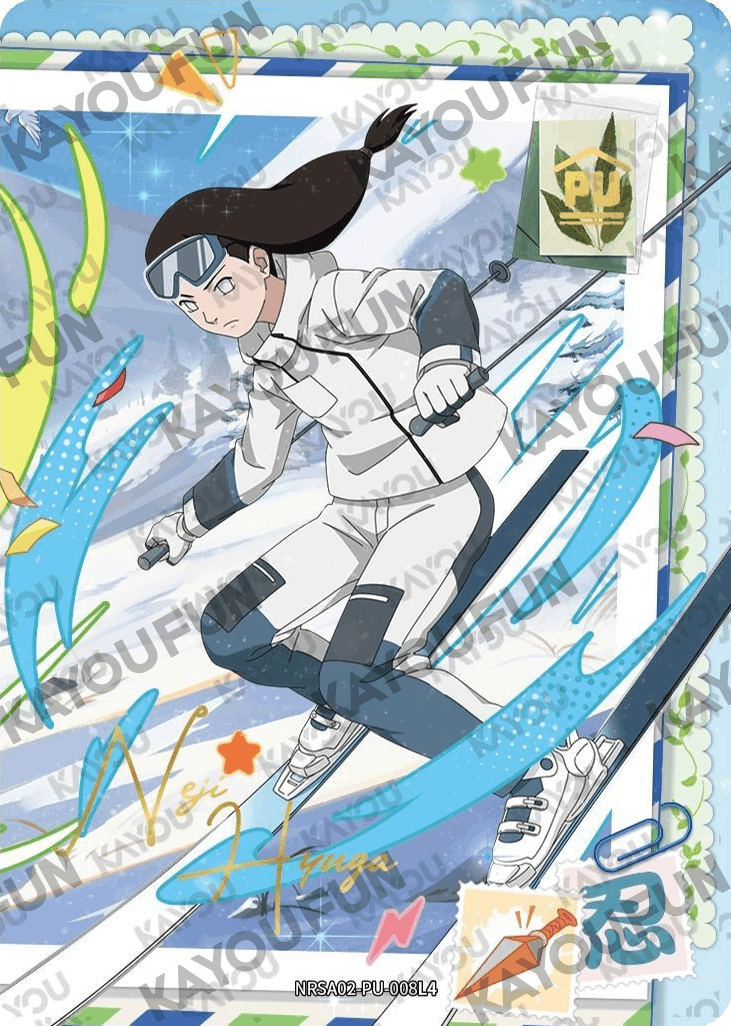 Kartu Kayou Naruto - Neji Hyuga (PU)
