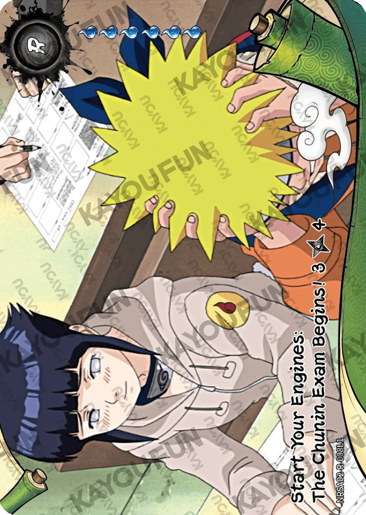 Kartu Kayou Naruto - Start Your Engines: The Chunin Exam Begins! 3 (R)
