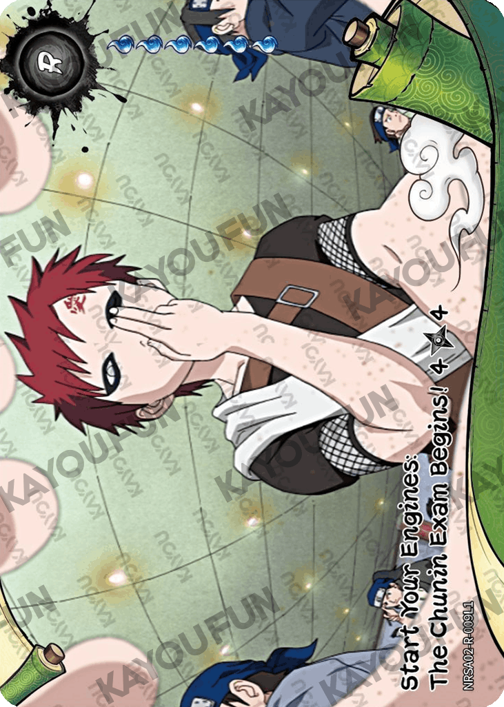 Kartu Kayou Naruto - Start Your Engines: The Chunin Exam Begins! 4 (R)