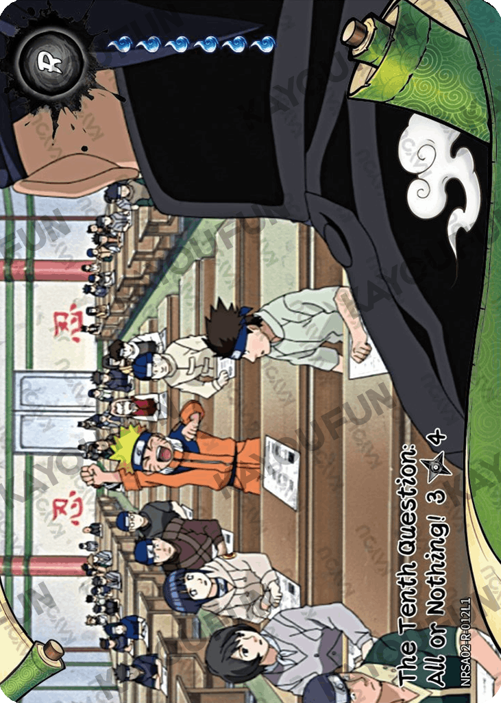 Kartu Kayou Naruto - The Tenth Question: All or Nothing! 3 (R)