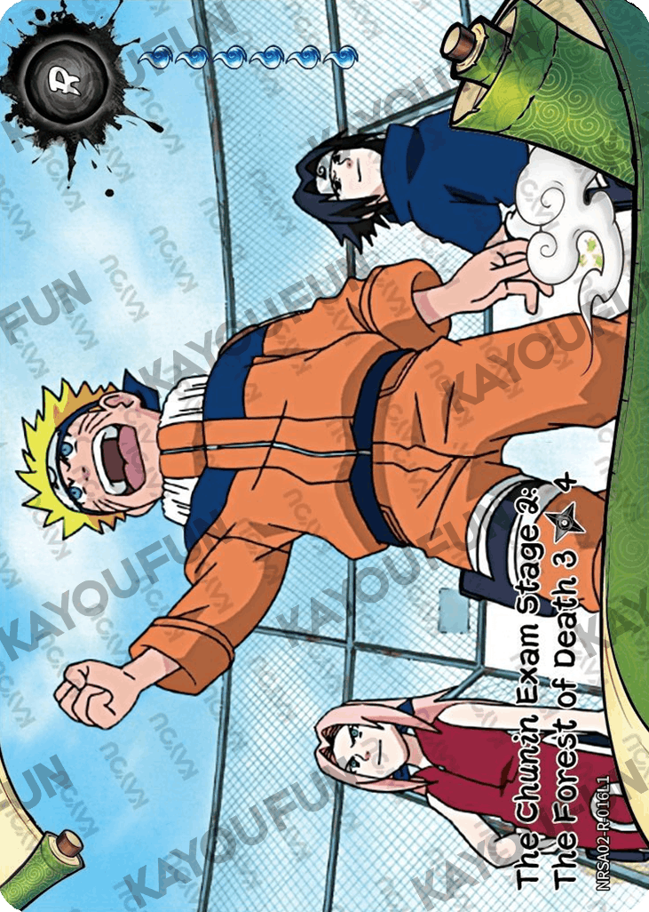 Kartu Kayou Naruto - The Chunin Exam Stage 2: The Forest of Death 3 (R)