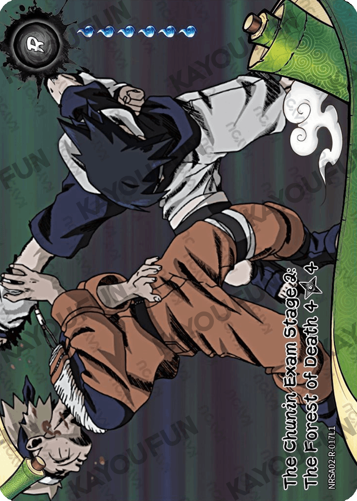 Kartu Kayou Naruto - The Chunin Exam Stage 2: The Forest of Death 4 (R)