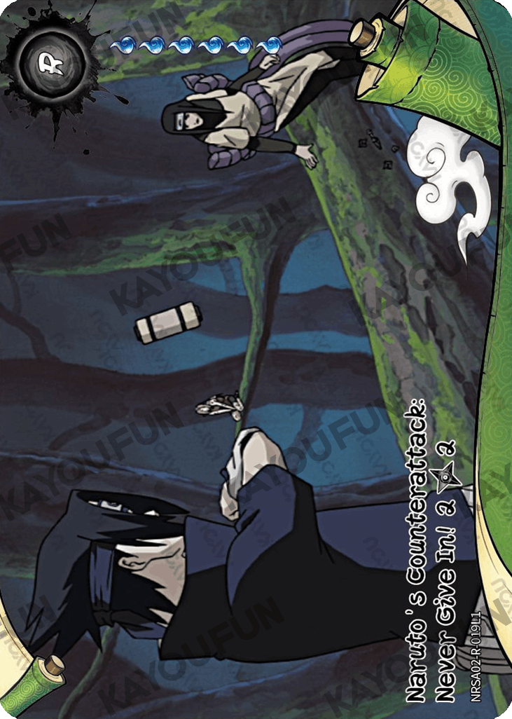 Kartu Kayou Naruto - Naruto's Counterattack: Never Give In! 2 (R)