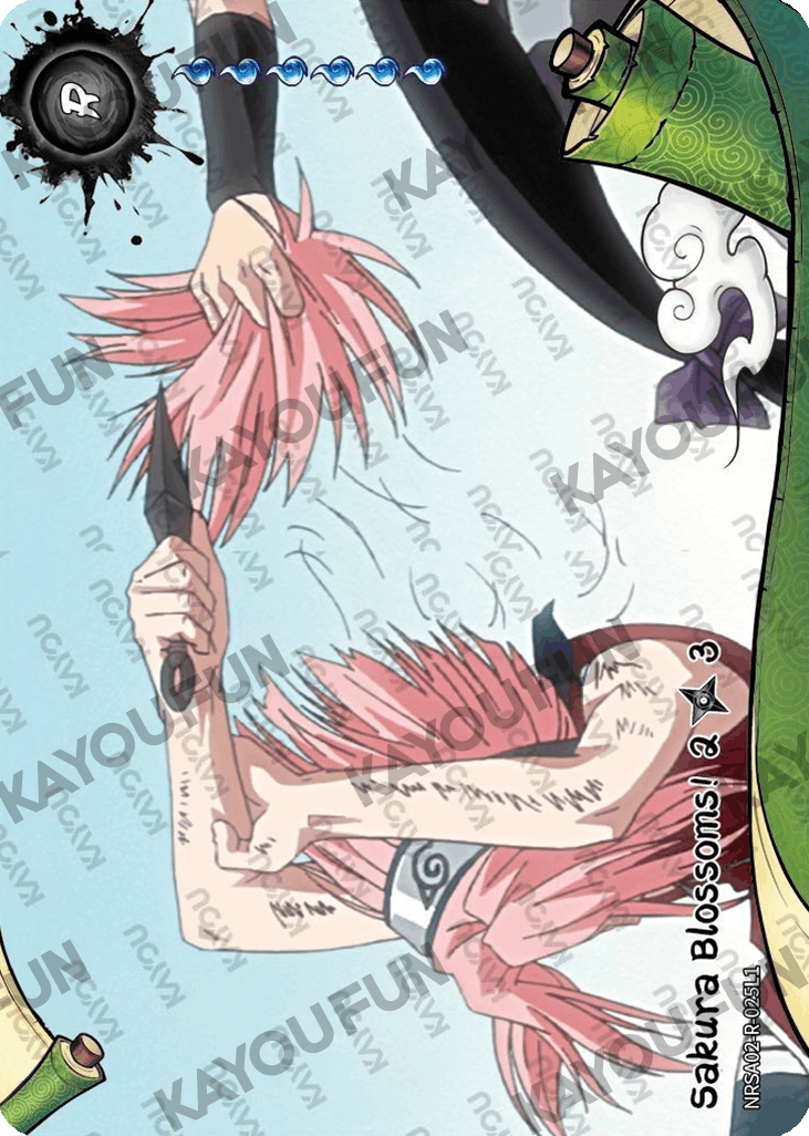 Kartu Kayou Naruto - Sakura Blossoms! 2 (R)