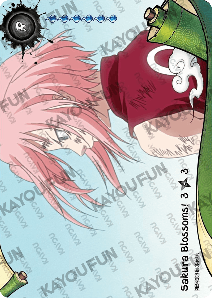 Kartu Kayou Naruto - Sakura Blossoms! 3 (R)