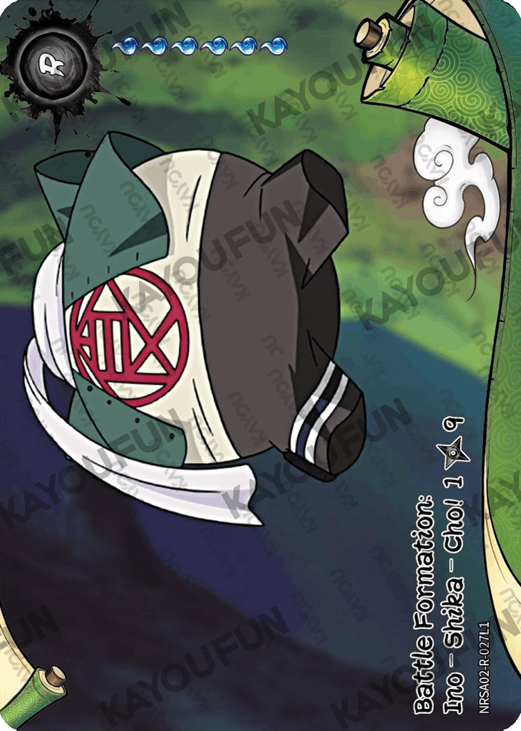 Kartu Kayou Naruto - Battle Formation: Ino–Shika–Cho! 1 (R)