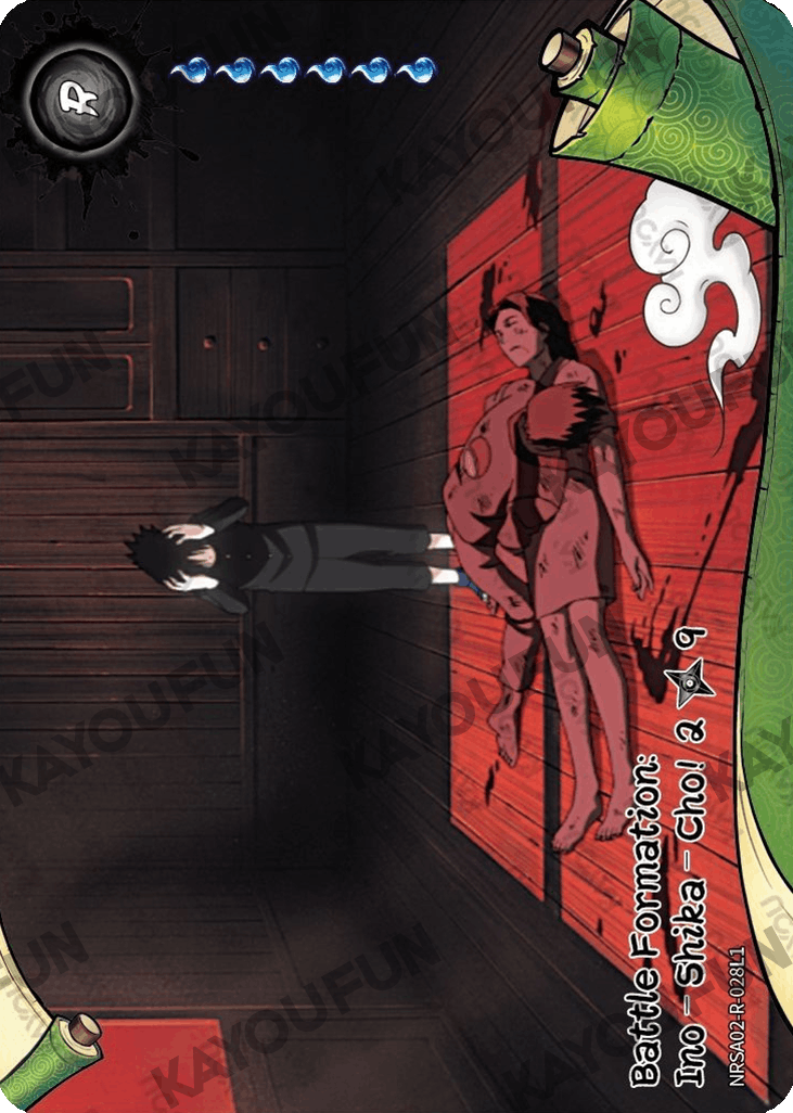 Kartu Kayou Naruto - Battle Formation: Ino–Shika–Cho! 2 (R)