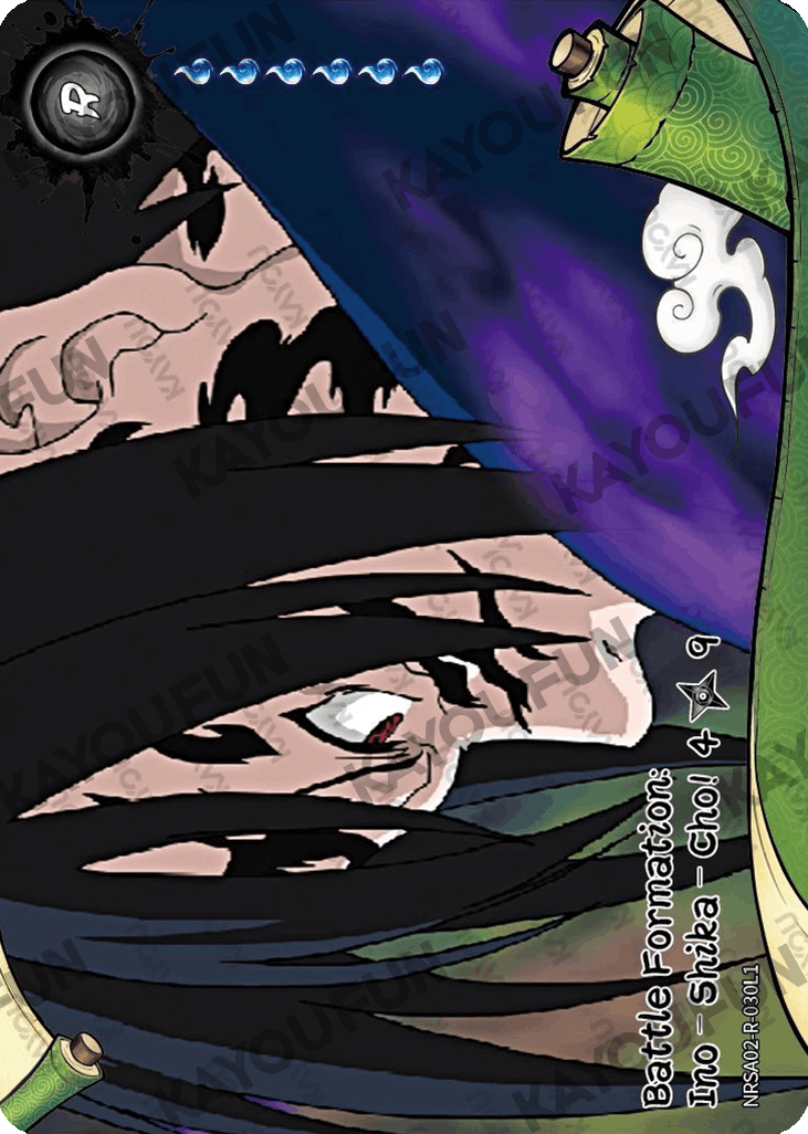 Kartu Kayou Naruto - Battle Formation: Ino–Shika–Cho! 4 (R)