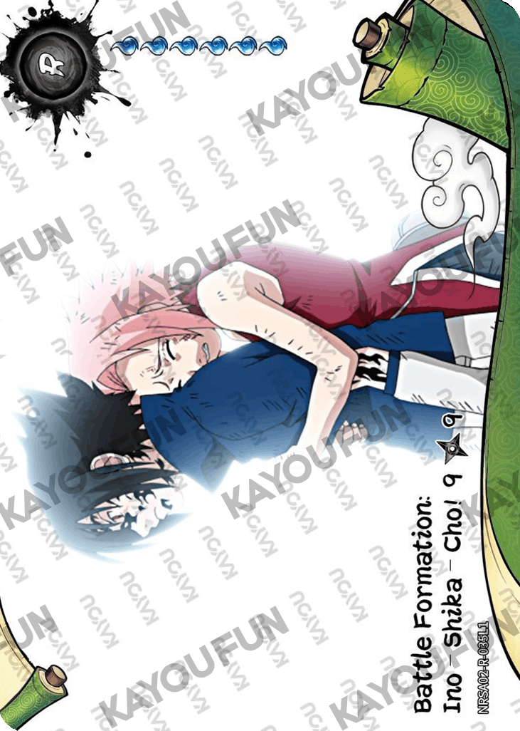 Kartu Kayou Naruto - Battle Formation: Ino–Shika–Cho! 9 (R)