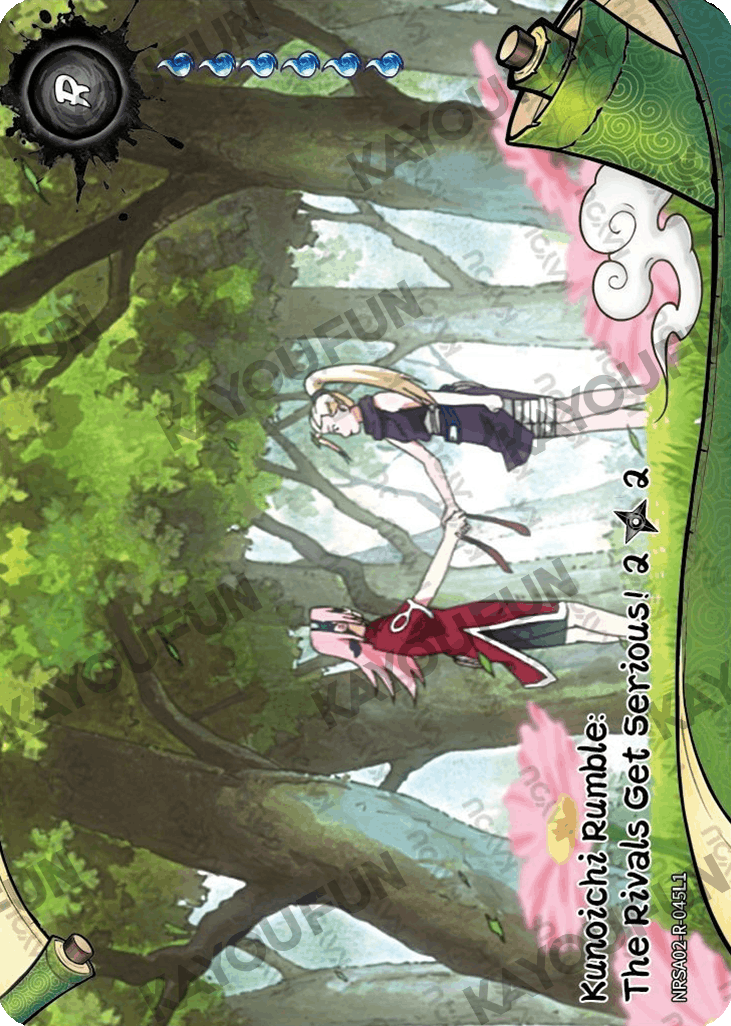 Kartu Kayou Naruto - Kunoichi Rumble: The Rivals Get Serious! 2 (R)