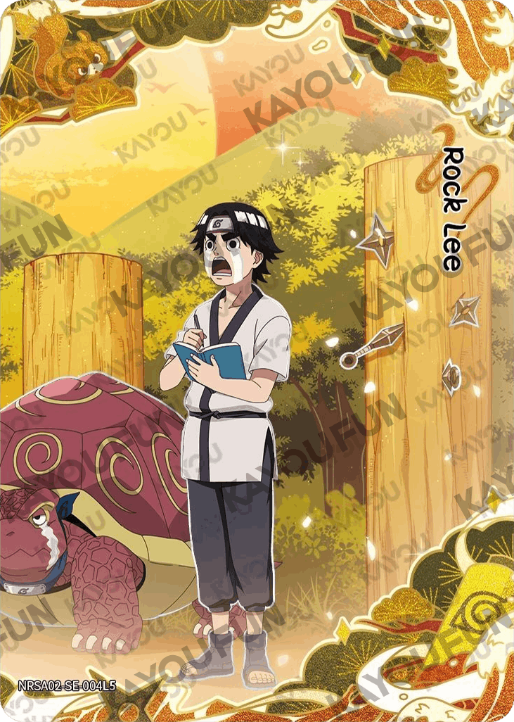Kartu Kayou Naruto - Rock Lee (SE)