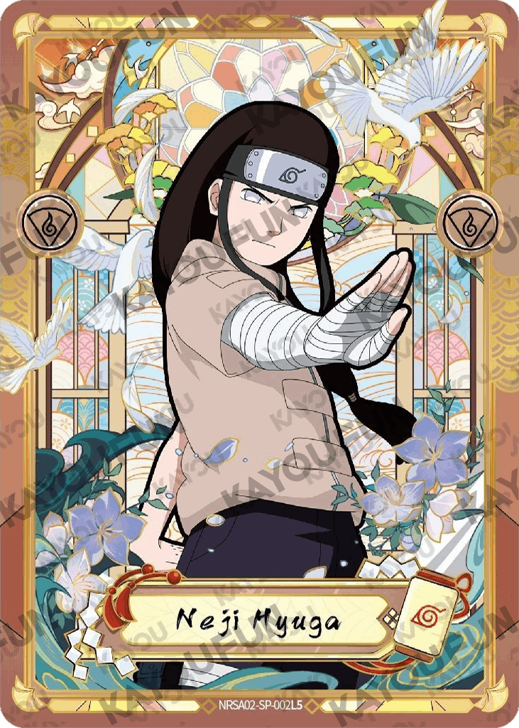 Kartu Kayou Naruto - Neji Hyuga (SP)