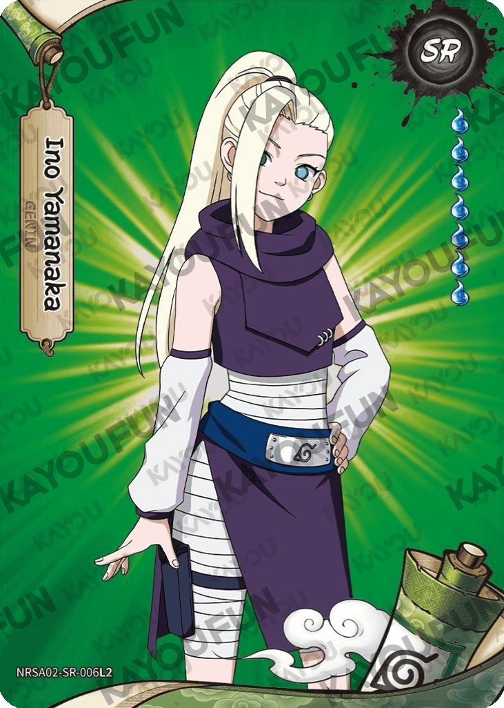 Kartu Kayou Naruto - Ino Yamanaka (SR)