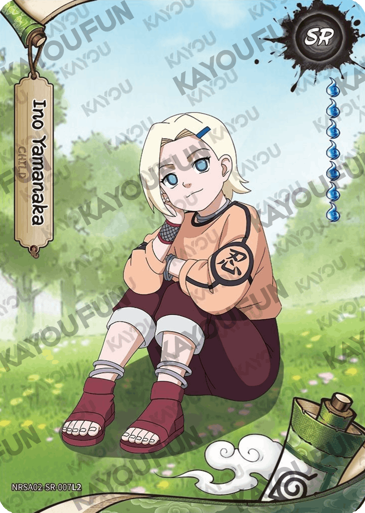 Kartu Kayou Naruto - Ino Yamanaka (SR)