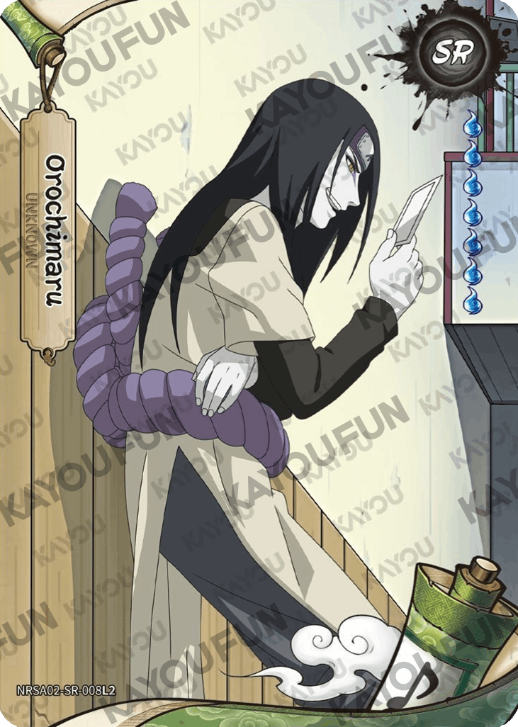 Kartu Kayou Naruto - Orochimaru (SR)