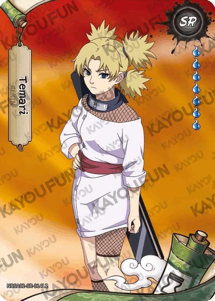 Kartu Kayou Naruto - Temari (SR)