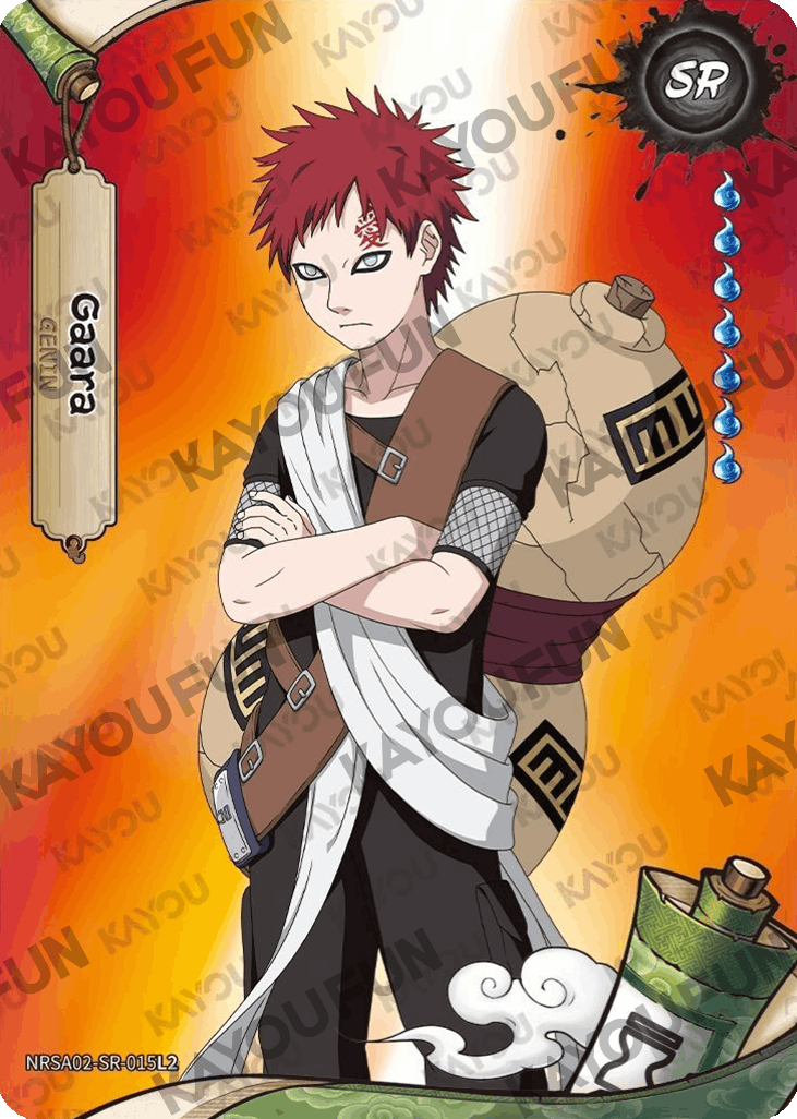 Kartu Kayou Naruto - Gaara (SR)