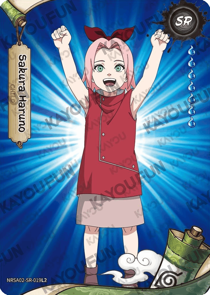 Kartu Kayou Naruto - Sakura Haruno (SR)