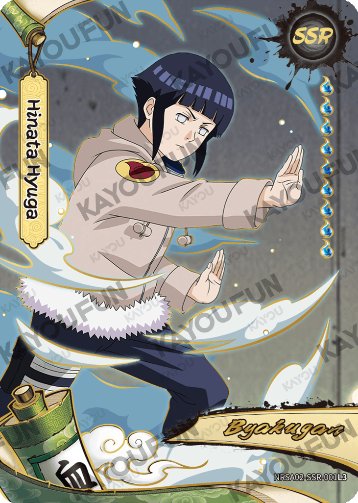 Kartu Kayou Naruto - Hinata Hyuga (SSR)