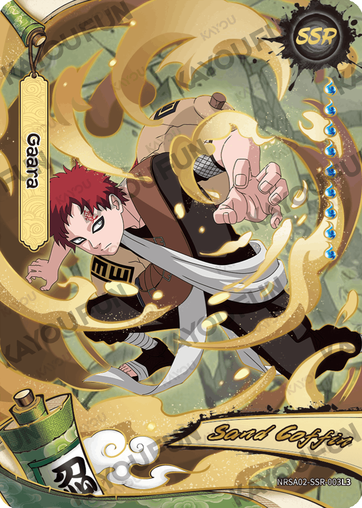 Kartu Kayou Naruto - Gaara (SSR)