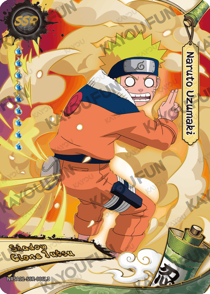 Kartu Kayou Naruto - Naruto Uzumaki (SSR)