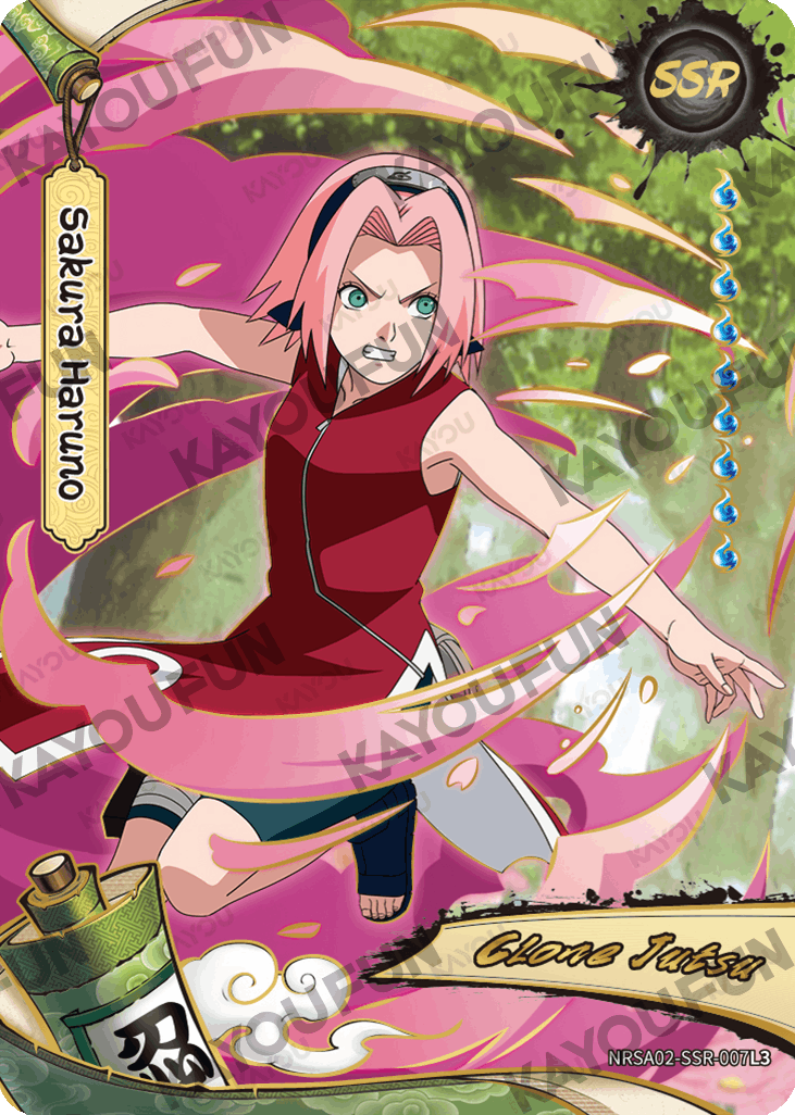 Kartu Kayou Naruto - Sakura Haruno (SSR)