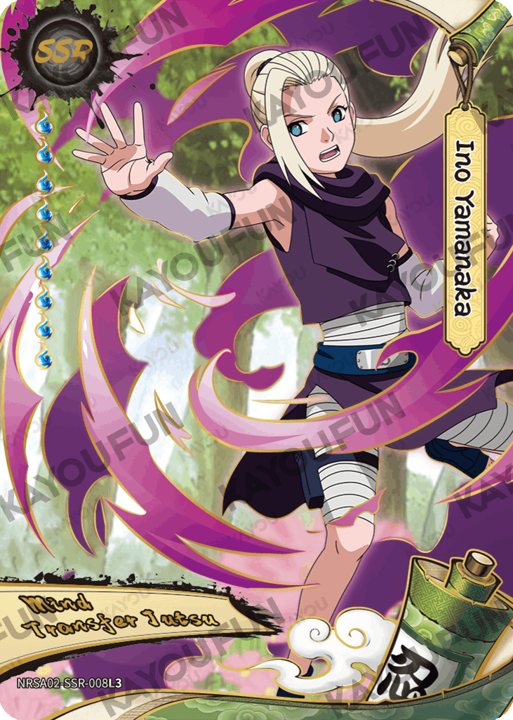 Kartu Kayou Naruto - Ino Yamanaka (SSR)
