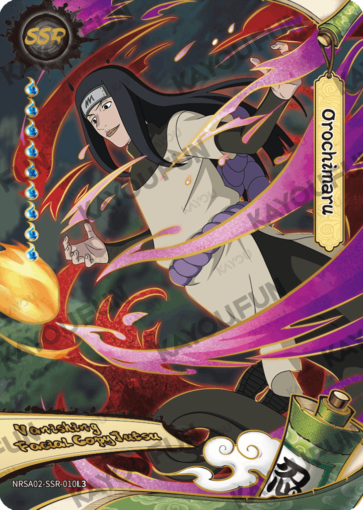 Kartu Kayou Naruto - Orochimaru (SSR)