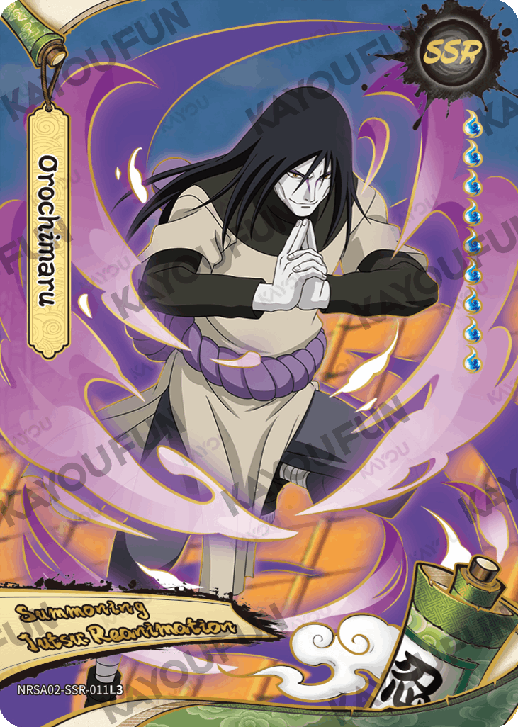 Kartu Kayou Naruto - Orochimaru (SSR)
