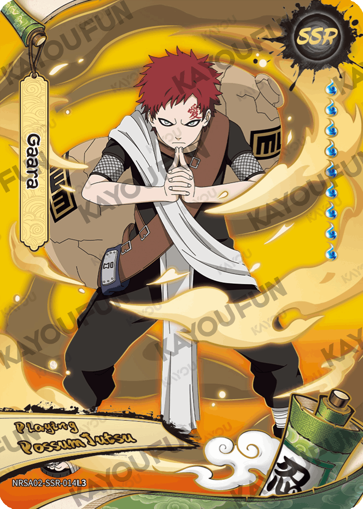 Kartu Kayou Naruto - Gaara (SSR)