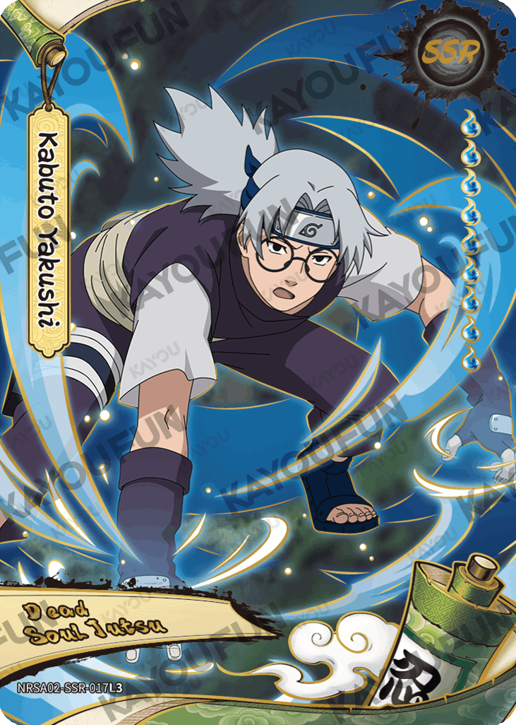 Kartu Kayou Naruto - Kabuto Yakushi (SSR)