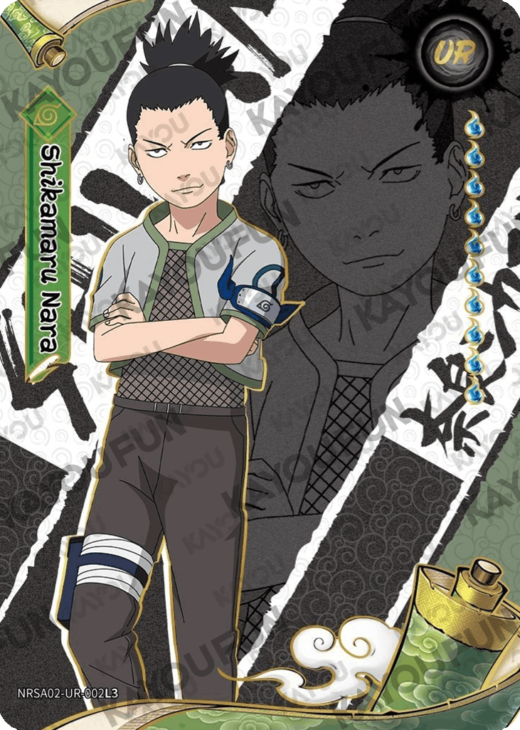 Kartu Kayou Naruto - Shikamaru Nara (UR)