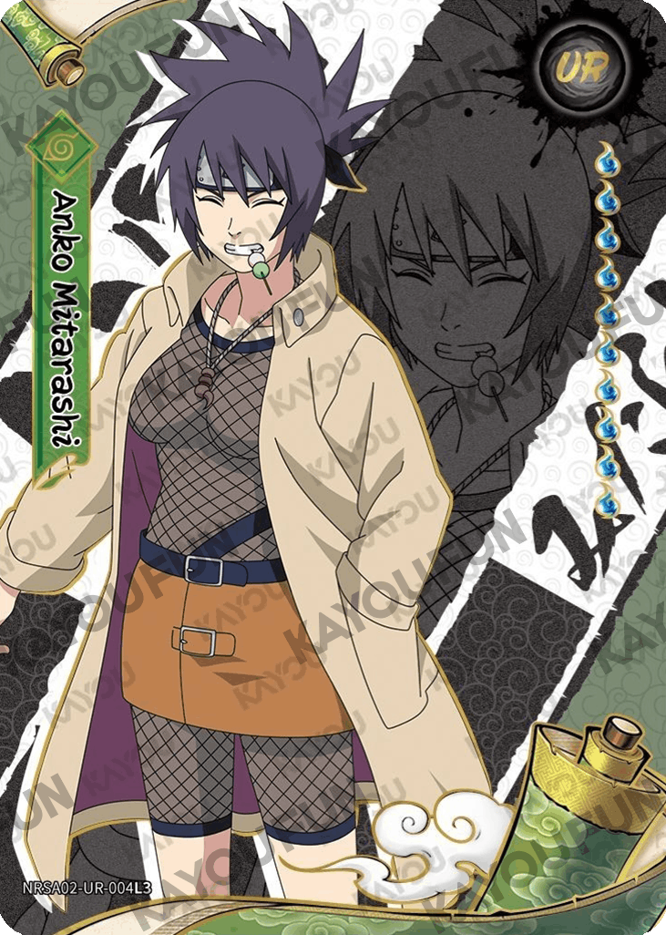Kartu Kayou Naruto - Anko Mitarashi (UR)
