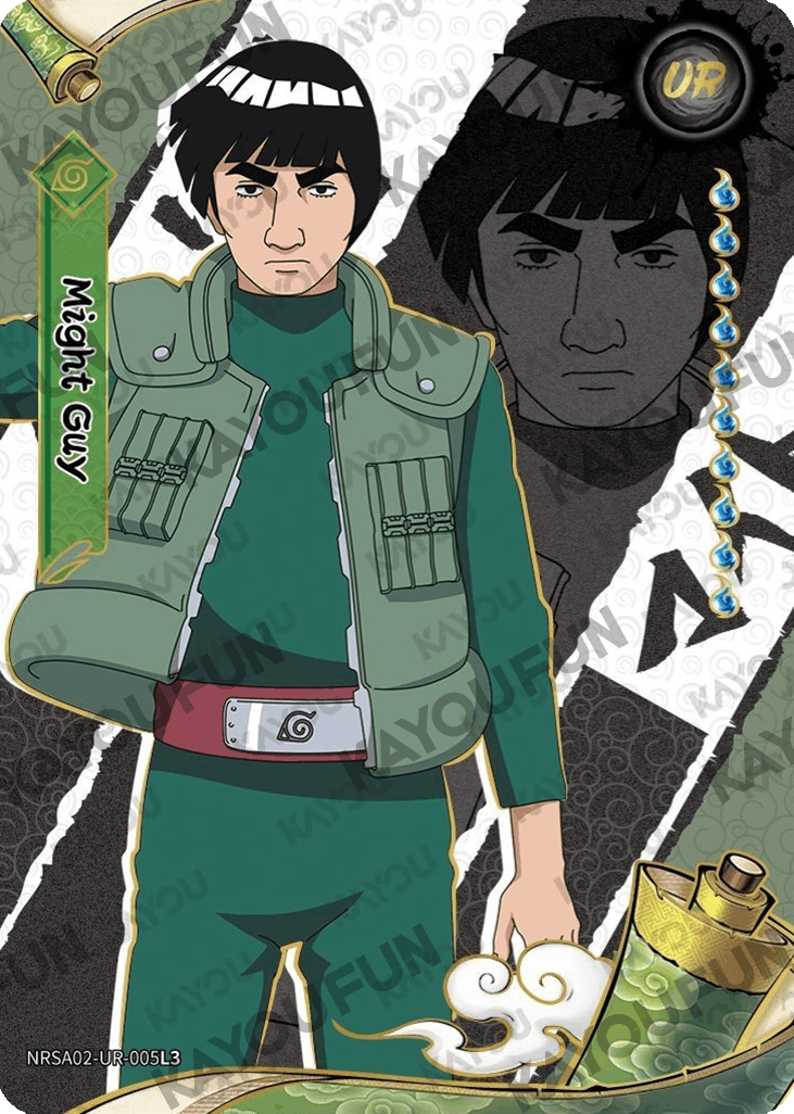 Kartu Kayou Naruto - Might Guy (UR)