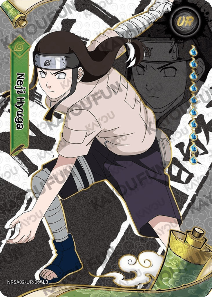 Kartu Kayou Naruto - Neji Hyuga (UR)
