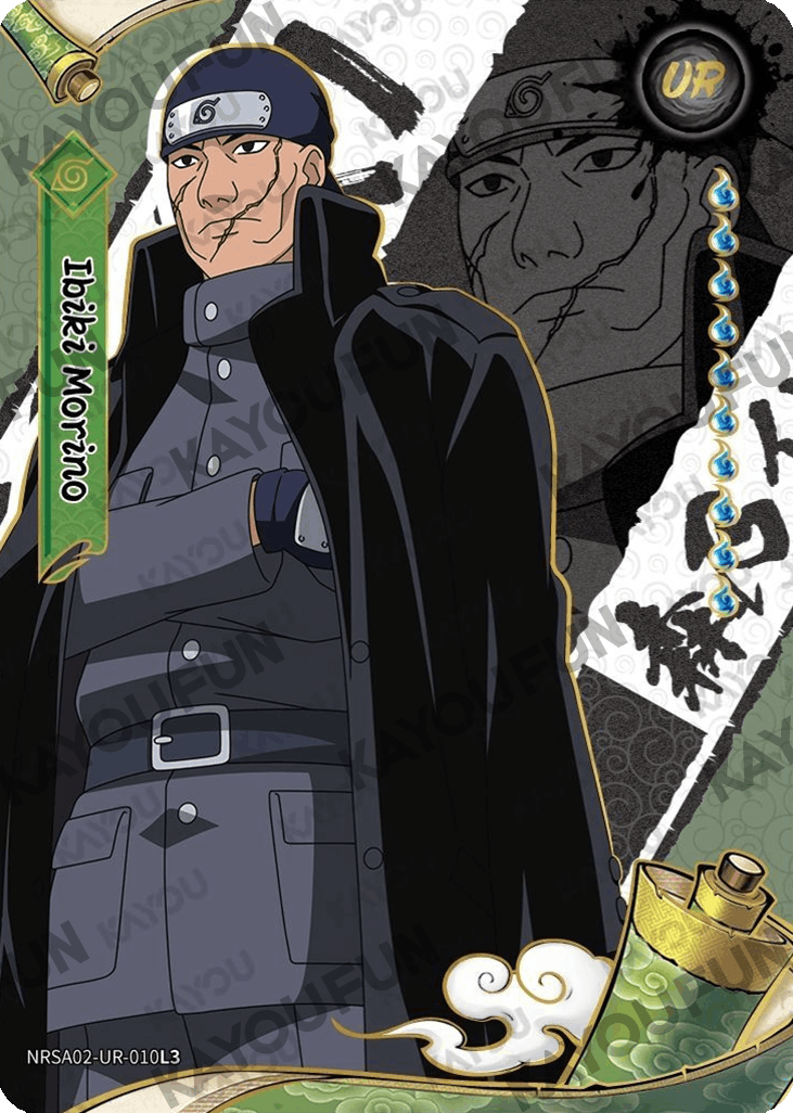Kartu Kayou Naruto - Ibiki Morino (UR)