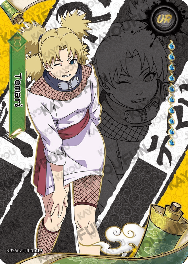 Kartu Kayou Naruto - Temari (UR)