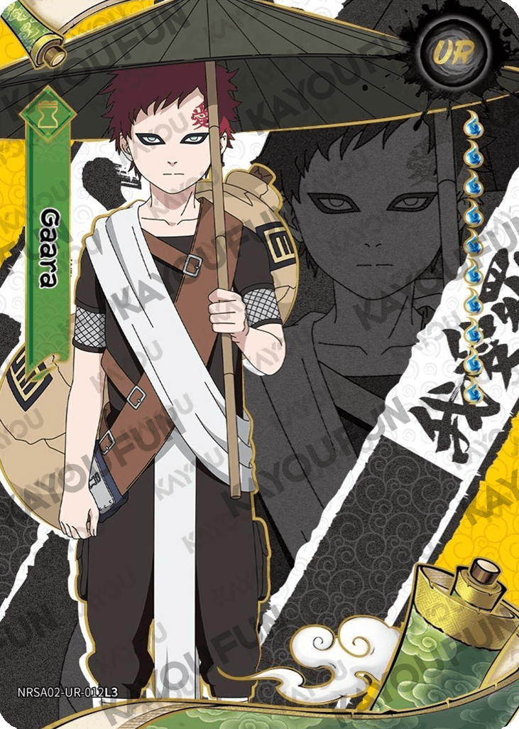 Kartu Kayou Naruto - Gaara (UR)