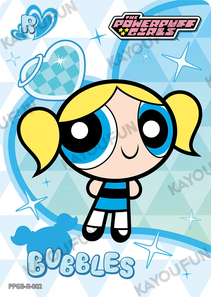 Kartu Kayou The Powerpuff Girls - Bubbles (R)