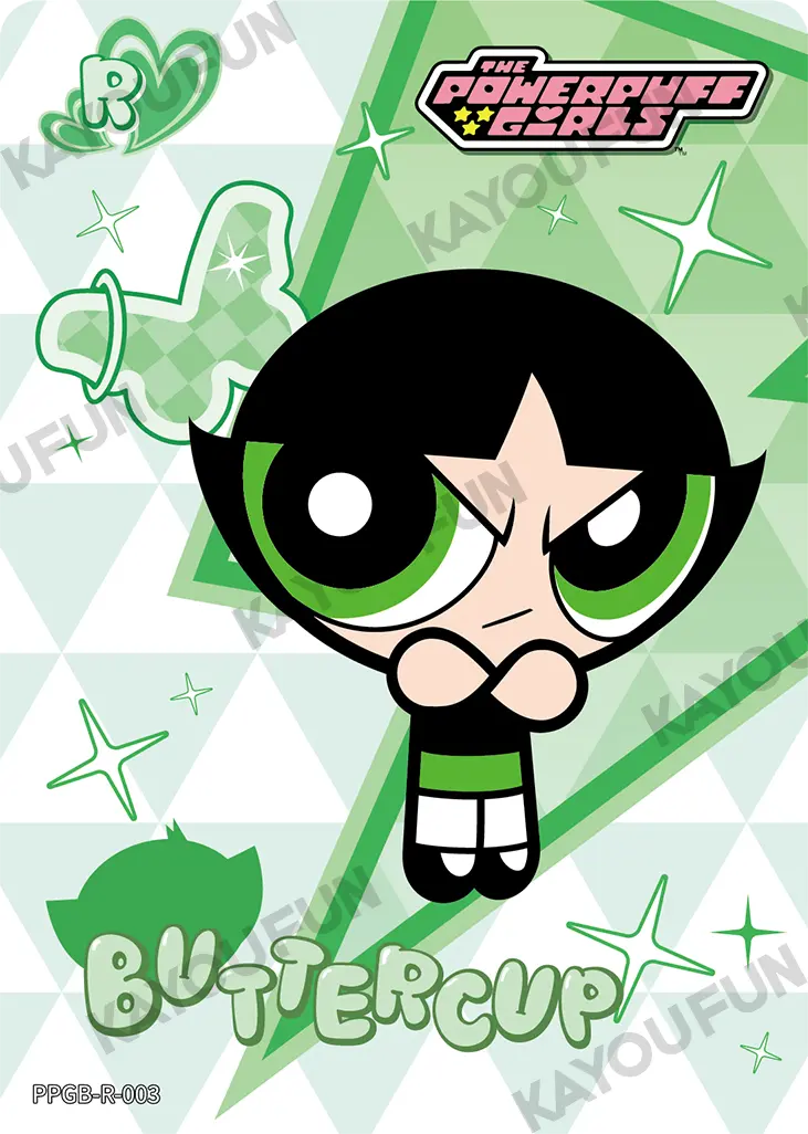 Kartu Kayou The Powerpuff Girls - Buttercup (R)