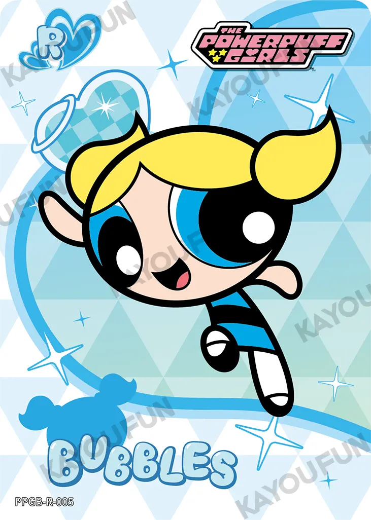 Kartu Kayou The Powerpuff Girls - Bubbles (R)