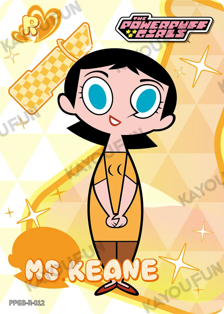 Kartu Kayou The Powerpuff Girls - Ms. Keane (R)