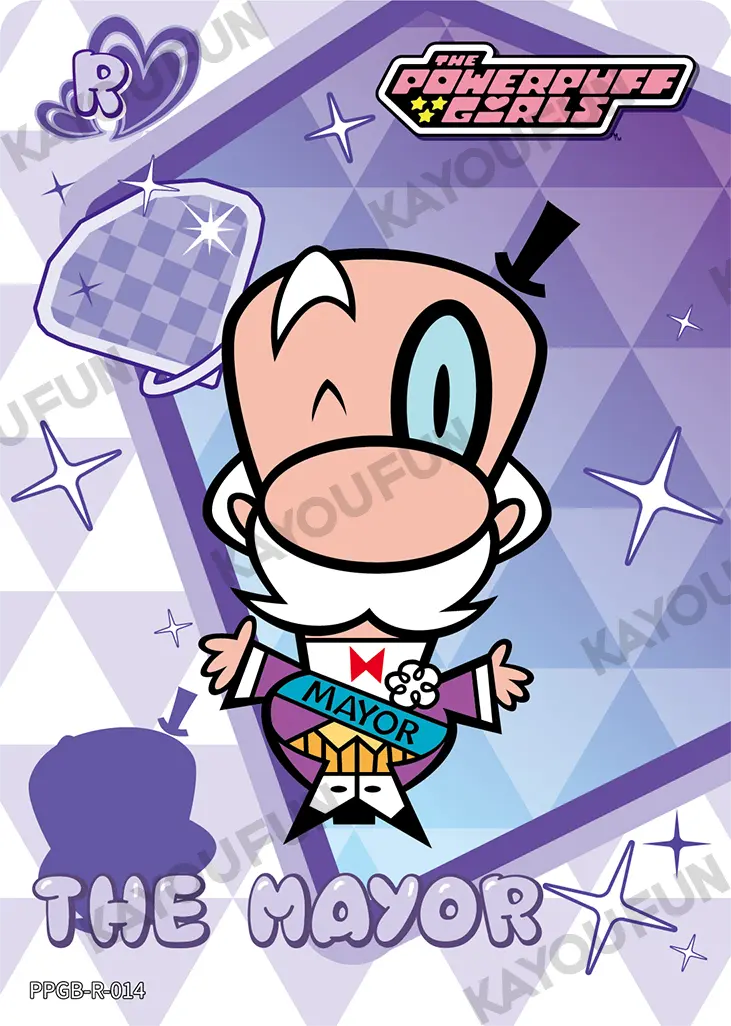 Kartu Kayou The Powerpuff Girls - The Mayor (R)