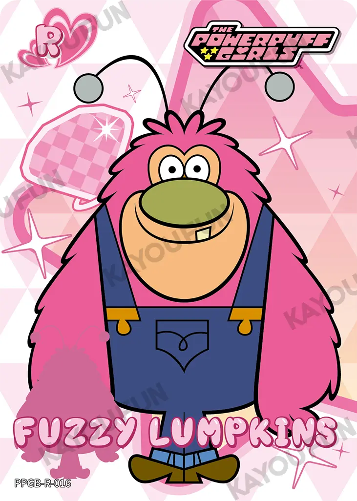 Kartu Kayou The Powerpuff Girls - Fuzzy Lumpkins (R)