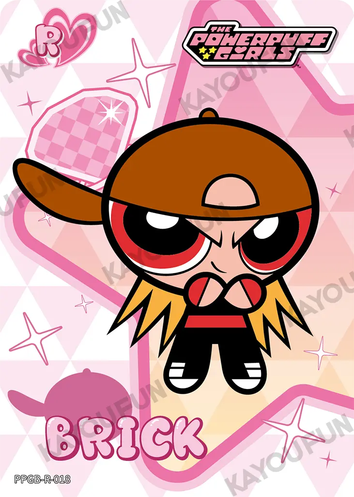 Kartu Kayou The Powerpuff Girls - Brick (R)